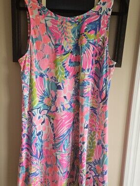 Gumbo Limbo Kristin Swing Dress XL Lilly Pulitzer Like New